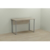 Письменный стол Ferrum-decor Скай 75x100x60 черный ДСП Белое 16мм